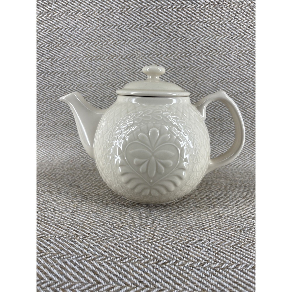 Vintage Longaberger Pottery Tea Pot Collectors Club 2004 American Craft Original